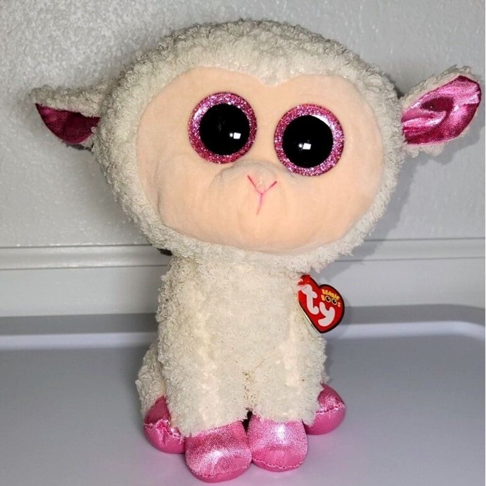 Ty Beanie Boos - TWINKLE the Lamb (6 Inch) , Pre-owned W/tags